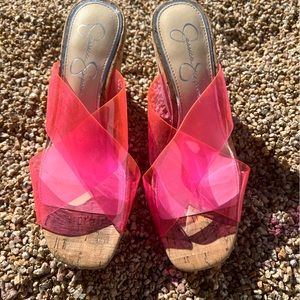 Jessica Simpson Pool Wedges 7.5